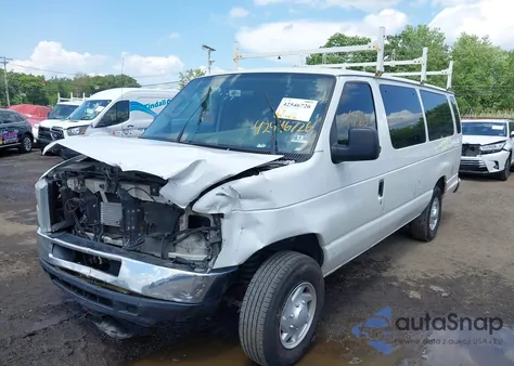 2008 Ford E-350 Super Duty Xl/Xlt from USA, damaged, VIN 1FBSS31L68DB47722